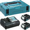 Аккумулятор с зарядным устройством Makita 197643-8 (12В/2x1.5 Ah + 12В + кейс)