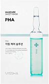 Косметика по уходу за лицом Missha Маска для лица Mascure Peeling Solution Sheet Mask PHA 28 мл