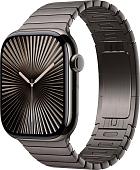 Умные часы Apple Watch Series 10 46 мм (титановый корпус, сланец/сланец, стальной ремешок)