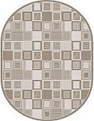 Ковер для жилой комнаты БелКа Флурлюкс Сизаль Овал 51304 50522 0.6x1.1м
