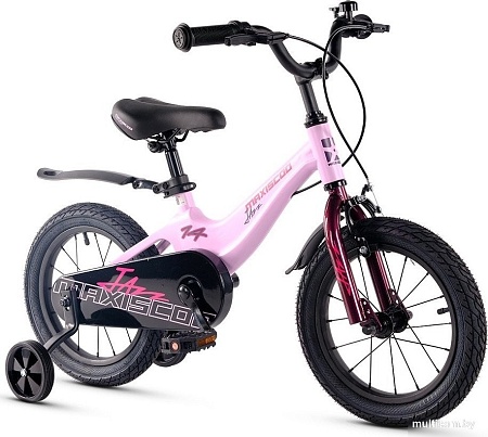 Детский велосипед Maxiscoo Jazz Стандарт Плюс 14 2025 MSC-J1443 (лавандовый матовый, разобранный)