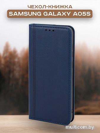Чехол для телефона Case Book для Galaxy A05S (темно-синий)