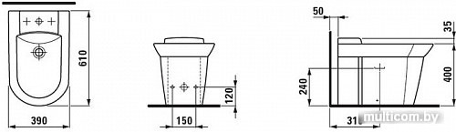 Биде Laufen MyLife 329414003041