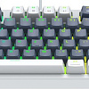 Клавиатура Havit Gamenote KB884L RGB (белый, Content Red)