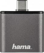 Кардридер Hama USB 3.1 (серый)