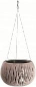 Вазон Prosperplast Flower Pot Bowl Sandy DSK290WS-7529U (мокка)