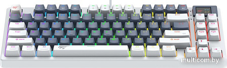 Клавиатура Havit Gamenote KB884L RGB (белый, Content Red)
