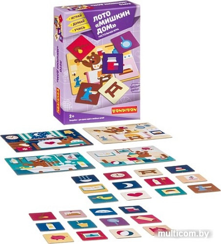 Развивающая игра Bondibon Мишкин дом ВВ3900