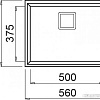 Кухонная мойка Elleci Karisma 105 Undermount Bianco Titano 68