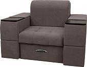 Сириус Лидер-13 ППУ 135x110 (Eva 06 велюр темно-серый)