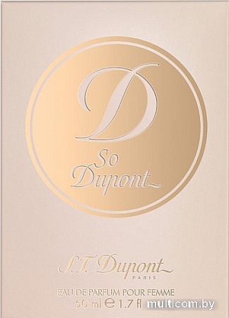 S.T.Dupont So Dupont Pour Femme EdP (50 мл)