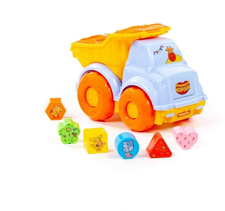 Сортер Полесье Оранжевая корова Самосвал 91710