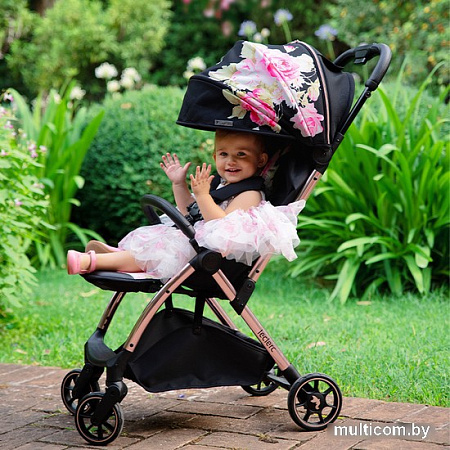 Коляска прогулочная «книга» Leclerc baby by Monnalisa MON28428 (black)