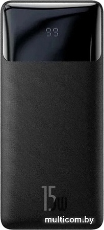 Внешний аккумулятор Baseus Bipow Digital Display 30000mAh (черный)