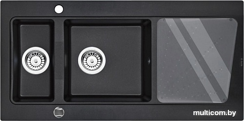 Кухонная мойка Deante Modern ZQM G513 (графитовый металлик)
