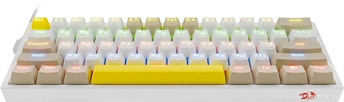 Клавиатура Redragon Fizz (белый/бежевый)