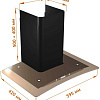 Кухонная вытяжка Backer QD60E-MC BG 12K