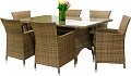 Обеденная группа Garden4you Комплект мебели Wicker 13332, 0946