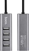 USB-хаб Hoco HB1 (серый)
