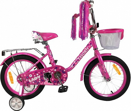 Детский велосипед Favorit Lady 16 (розовый, 2019)
