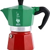 Гейзерная кофеварка Bialetti Moka Express Tricolor (3 порции)