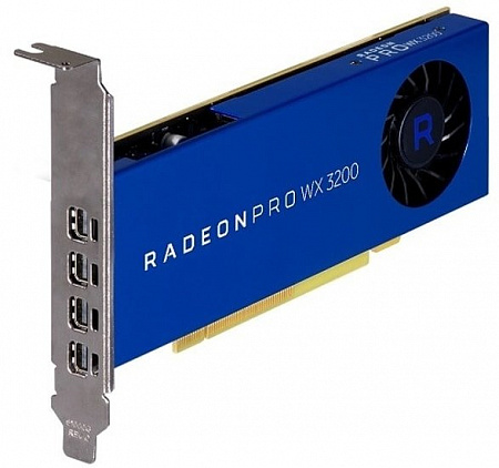 Видеокарта Dell Radeon Pro WX 3200 4GB GDDR5 490-BFQR