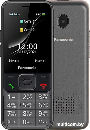 Мобильный телефон Panasonic KX-TF200RU (серый)