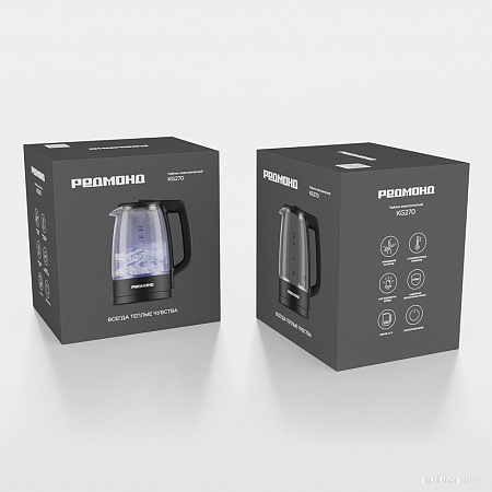 Электрический чайник Redmond (Редмонд) KG270 (черный)