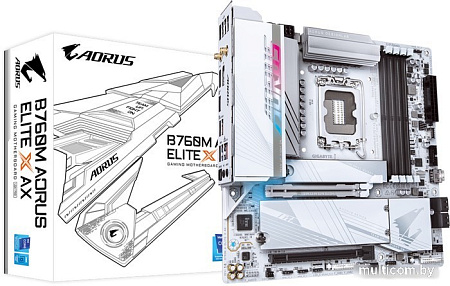 Материнская плата Gigabyte B760M Aorus Elite X AX