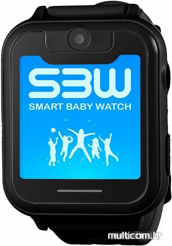 Умные часы Smart Baby Watch X (черный)