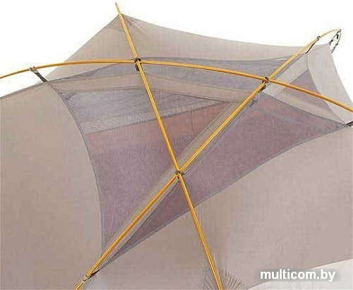Треккинговая палатка Naturehike Nebula 2 Ultralight NH19ZP011 (20D, серый)