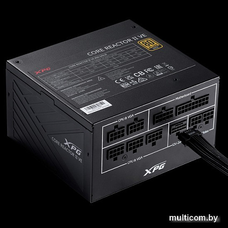 Блок питания ADATA XPG Core Reactor II VE 650W COREREACTORIIVE650G-BKCEU