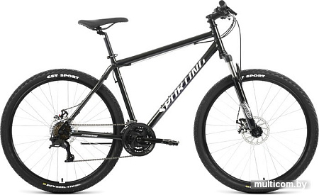 Велосипед Forward Sporting 27.5 2.2 D р.17 2022 (черный/белый)