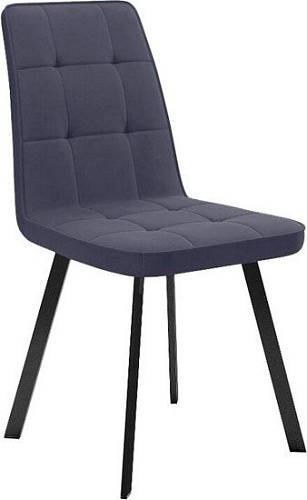 Стул Дик Line 207 (B28 антрацит/ножки черные)