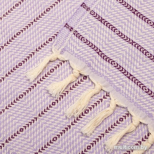 Полотенце Love Life Полосы 6840461 (сиреневый)