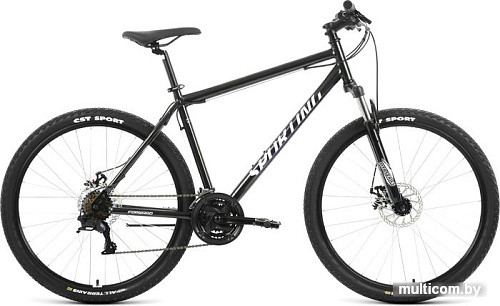 Велосипед Forward Sporting 27.5 2.2 D р.17 2022 (черный/белый)