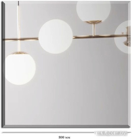 Зеркало Алмаз-Люкс С-038 80x80