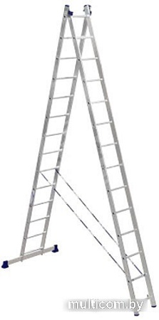 Лестница-трансформер Stairs AL214 (2x14 ступеней)