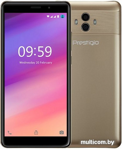 Смартфон Prestigio Muze K3 LTE (золотистый)