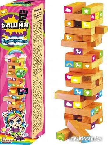 Настольная игра Гелий Единорожка 20010