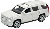 Легковой автомобиль Welly Cadillac Escalade 2017 43751W (белый)