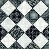 Линолеум Juteks Strongru Plus Chess 4 990D (1.5x3м)