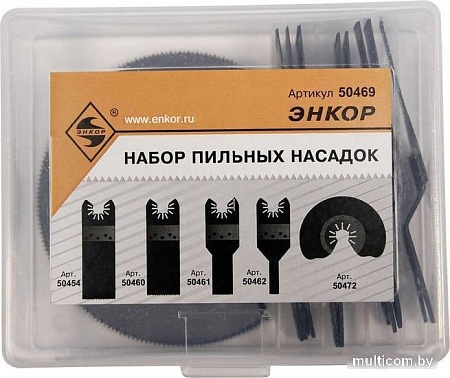 Набор пильных полотен Энкор 50469