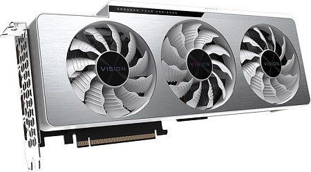 Видеокарта Gigabyte GeForce RTX 3070 Ti Vision OC 8G GDDR6X GV-N307TVISION OC-8GD