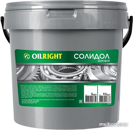 Oil Right Солидол жировой 9.5 кг