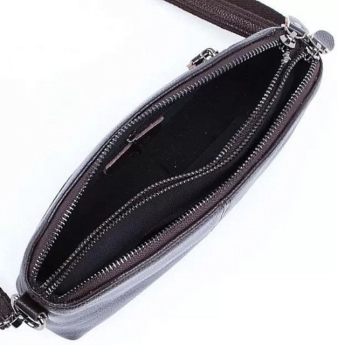 Женская сумка Poshete 886-29016-DBW (коричневый)