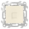 Розетка компьютерная Simon 2410598-031 (слоновая кость)