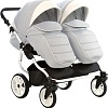 Универсальная коляска Indigo Duo (2 в 1, In 02, светло-серый)
