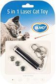 Игрушка для кошек Duvo Plus Интерактивная с лазером 5в1 10018/DV
