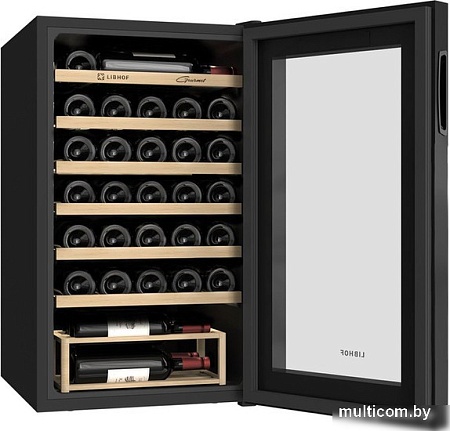 Винный шкаф Libhof Gourmet GM-33 black